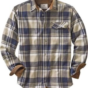 Long Sleeve Plaid Button Down Casual Shirt