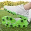THESTRON New Men Golf Shoes 8 Spikes
